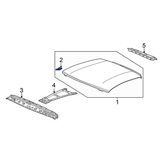 Honda OE - Roof Panel Bracket