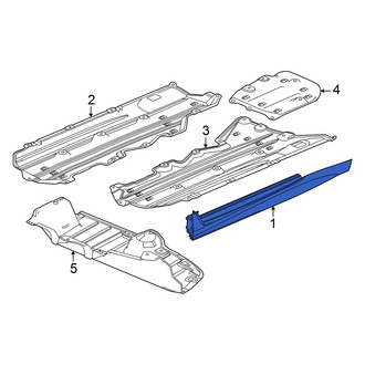 Honda OE - Left Rocker Panel Guard