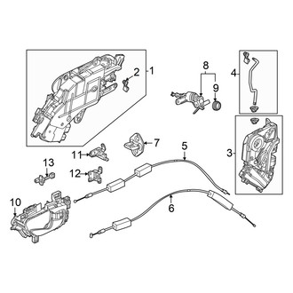 Honda OE - Door - Lock & Hardware