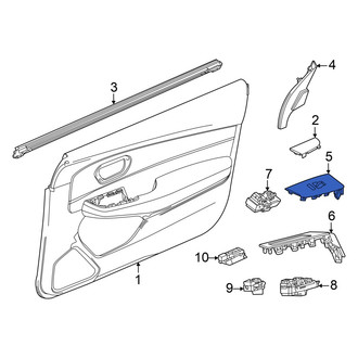 Honda OE - Front Right Door Switch Trim Panel