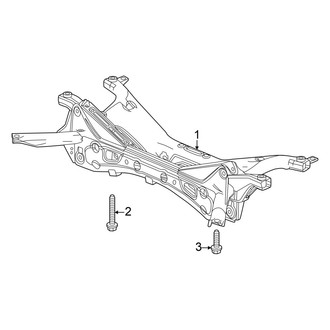 Honda OE - Rear Suspension - Suspension Mounting