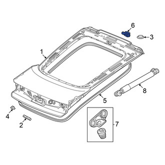 Honda OE - Rear Liftgate Hinge