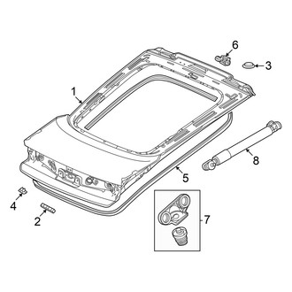 Honda OE - Lift Gate - Lid & Components