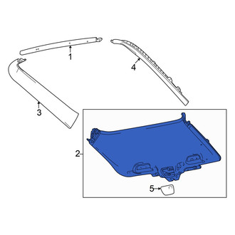 Honda OE - Rear Lower Liftgate Trim