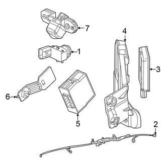 Honda OE - Rear Bumper - Electrical Components