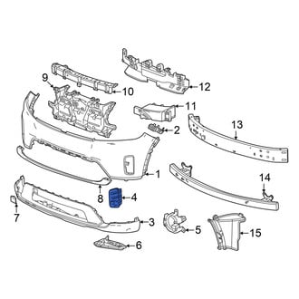 Honda OE - Front Lower Grille