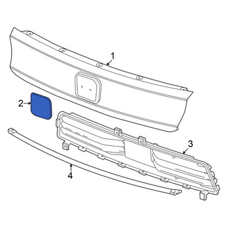 Honda OE - Front Grille Emblem