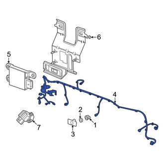 Honda OE - Front Parking Aid System Wiring Harness