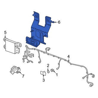 Honda OE - Cruise Control Distance Sensor Bracket
