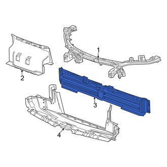 Honda OE - Front Radiator Shutter Assembly