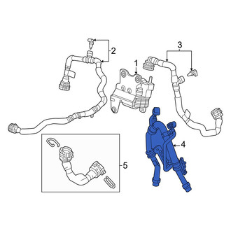 Honda OE - Drive Motor Battery Pack Coolant Hose