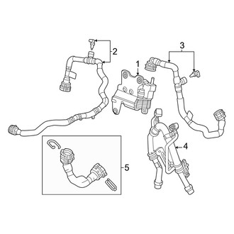 Honda OE - Cooling - Hoses & Pipes (Battery Cooling)