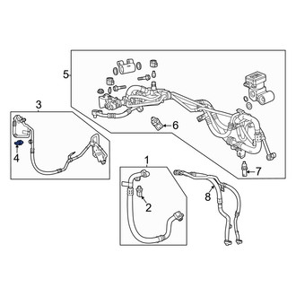 Honda OE - A/C Refrigerant Temperature Sensor