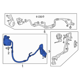Honda OE - A/C Refrigerant Discharge Hose