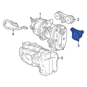 Honda OE - Lower A/C Compressor Bracket