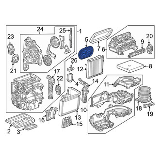 Honda OE - HVAC Unit Case Grommet