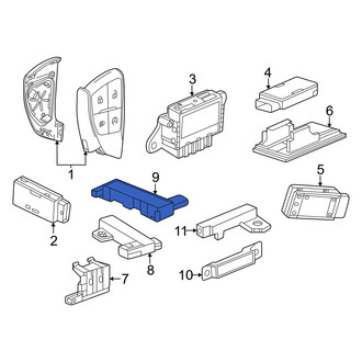 Honda OE - Center Keyless Entry Antenna