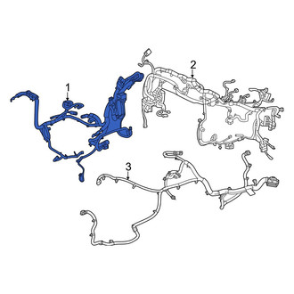 Honda OE - Front Hybrid Electric Motor Wiring Harness