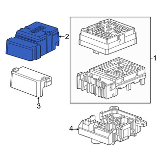 Honda OE - Fuse and Relay Center Cover