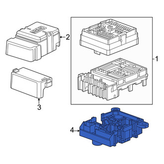 Honda OE - Fuse and Relay Center Bracket
