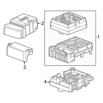 Honda OE - Electrical - Fuse & Relay (Under Hood)