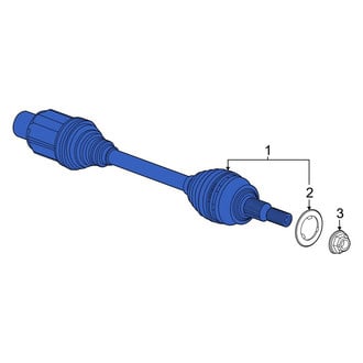Honda OE - Front CV Axle Assembly