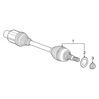 Honda OE - Front Suspension - Drive Axles