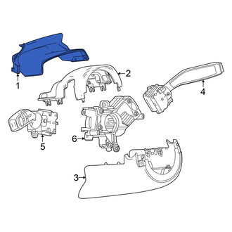 Honda OE - Upper Steering Column Cover