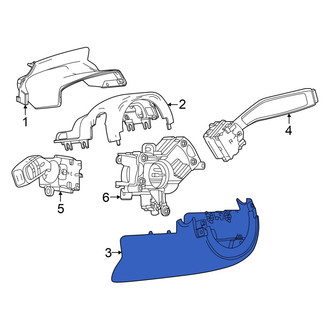 Honda OE - Lower Steering Column Cover