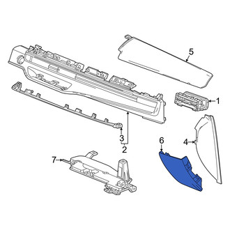 Honda OE - Right Fuse Box Cover