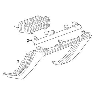 Honda OE - Instrument Panel Components (Center Components)