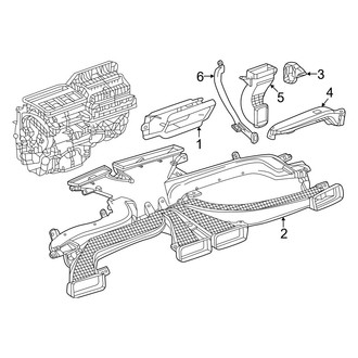 Honda OE - Instrument Panel - Ducts (Instrument Panel)