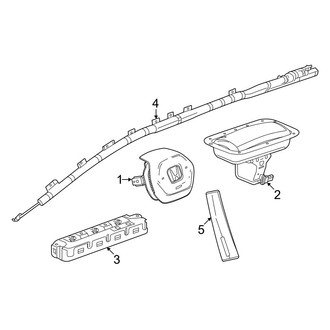 Honda OE - Restraint Systems - Air Bag Components (Air Bags)