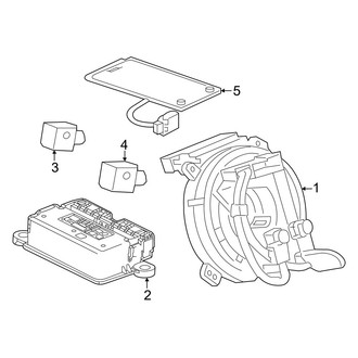 Honda OE - Restraint Systems - Air Bag Components (Modules & Sensors)
