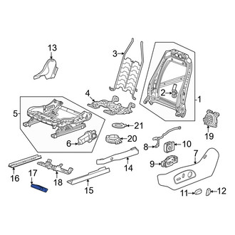 Honda OE - Front Left Seat Memory Control Module