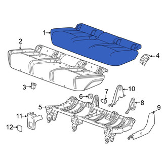 Honda OE - Rear Seat Cover