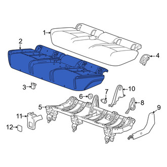Honda OE - Rear Seat Cushion Foam