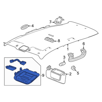 Honda OE - Upper Overhead Console