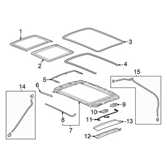 Honda OE - Sunroof Wiring Harness