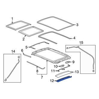 Honda OE - Sunroof Frame Bracket