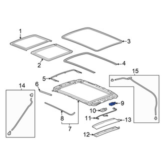 Honda OE - Sunroof Motor