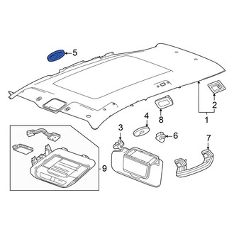 Honda OE - Right Sun Visor Bracket