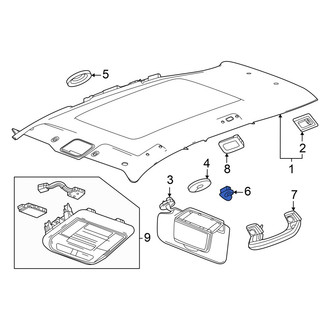 Honda OE - Sun Visor Holder