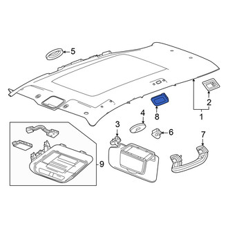 Honda OE - Left Dome Light