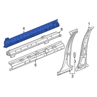 Honda OE - Left Outer Rocker Panel
