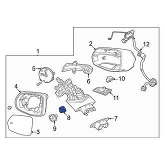 Honda OE - Front Park Assist Camera