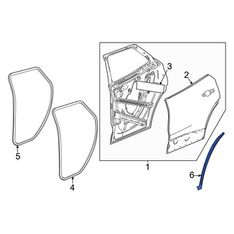 Honda OE - Door Seal