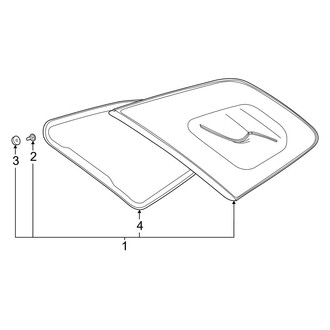 Honda OE - Quarter Panel - Glass