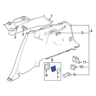 Honda OE - Rear Tie Down Hook