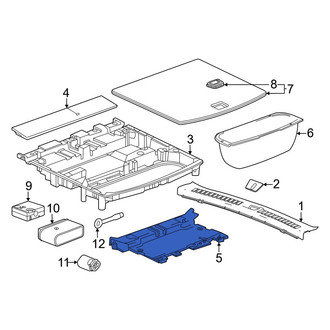 Honda OE - Rear Floor Mat